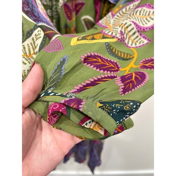 NWT FARM RIO Wild Jungle Midi Dress - Picture 14 of 15